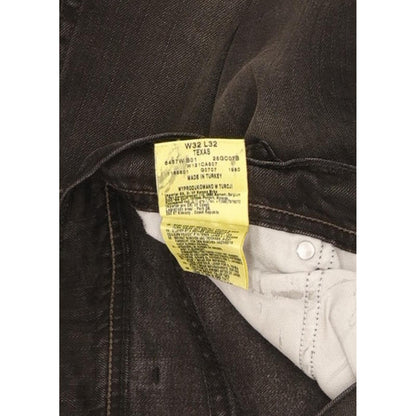 Wrangler Texas Men Black Straight Regular Stretch Jeans W32 L32
