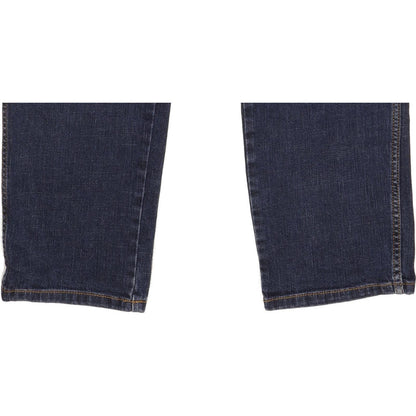 Wrangler Texas Men Blue Straight Slim Stretch Jeans W35 L32