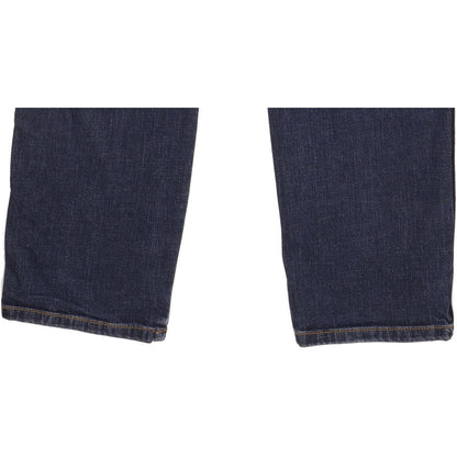 Wrangler Texas Men Blue Straight Slim Stretch Jeans W35 L32