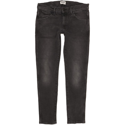 Wrangler Bryson Men Black Skinny Slim Stretch Jeans W34 L32