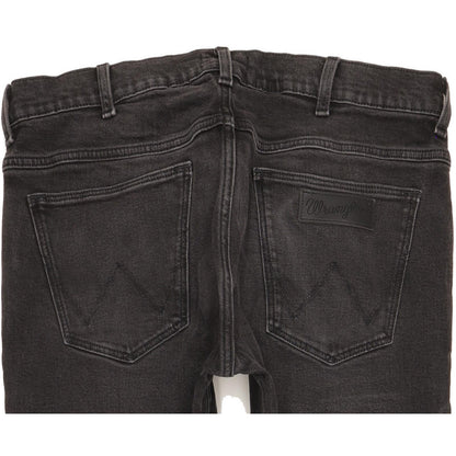 Wrangler Bryson Men Black Skinny Slim Stretch Jeans W34 L32