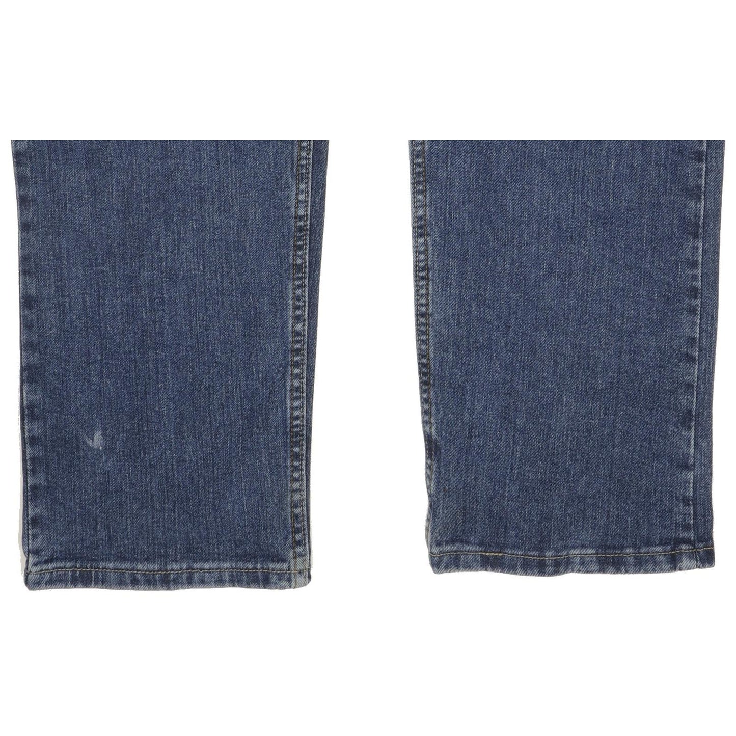Lee Men Blue Straight Regular Stretch Jeans W38 L32