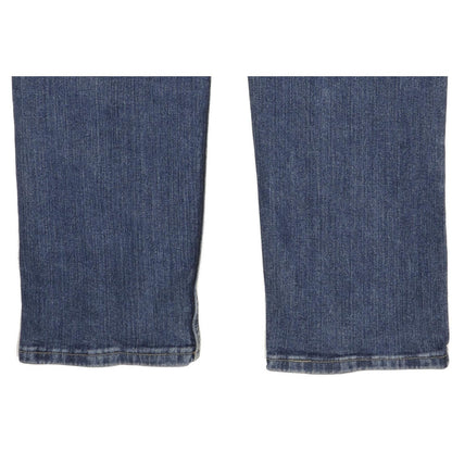 Lee Men Blue Straight Regular Stretch Jeans W38 L32