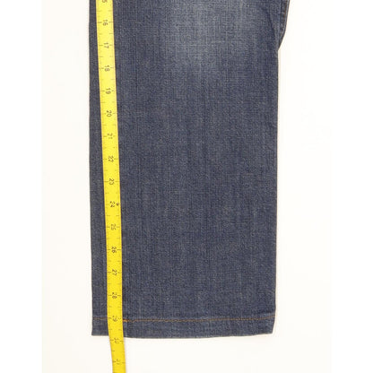 Wrangler Texas Men Blue Straight Regular Stretch Jeans W36 L30