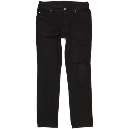 Mustang Men Black Straight Regular Stretch Jeans W30 L29
