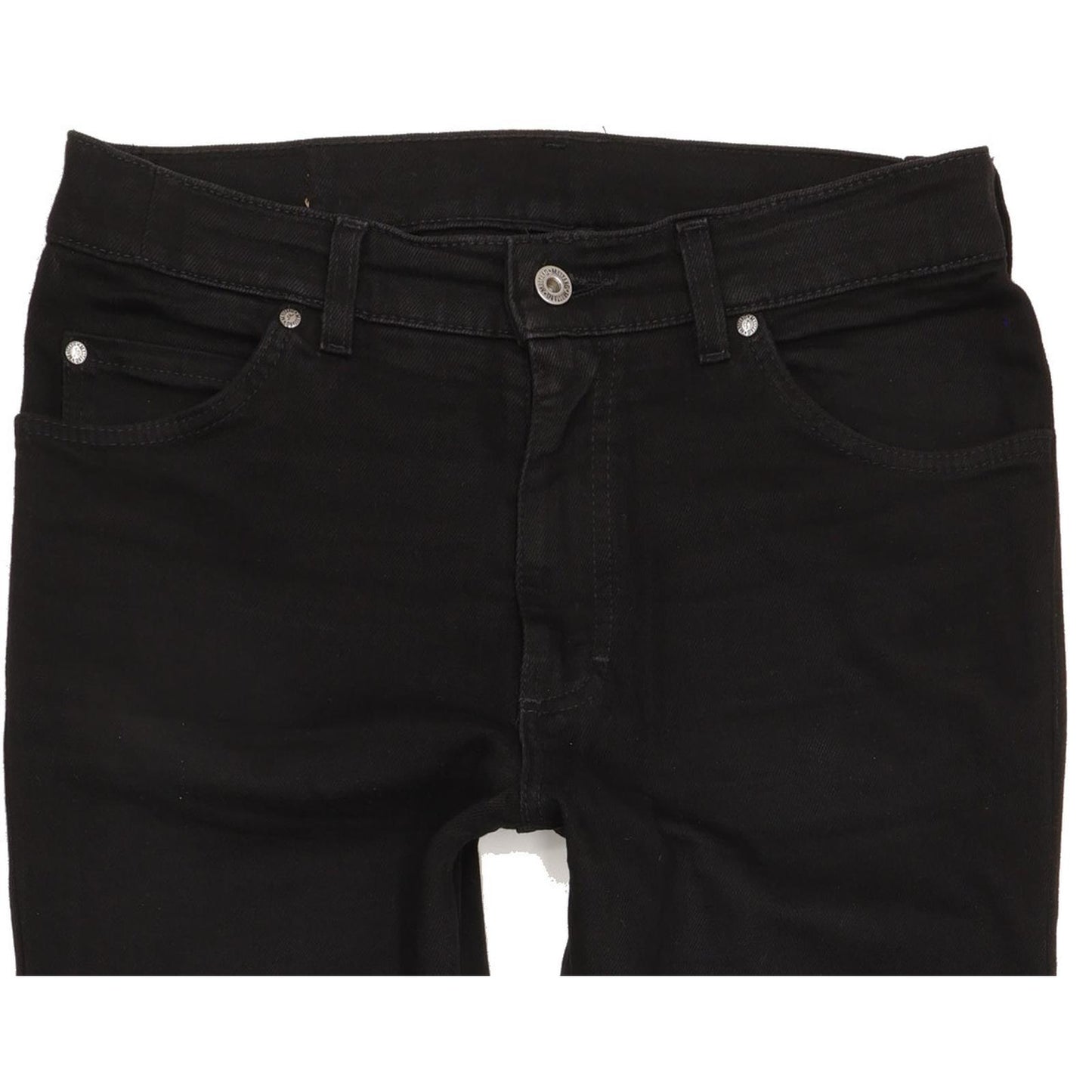 Mustang Men Black Straight Regular Stretch Jeans W30 L29