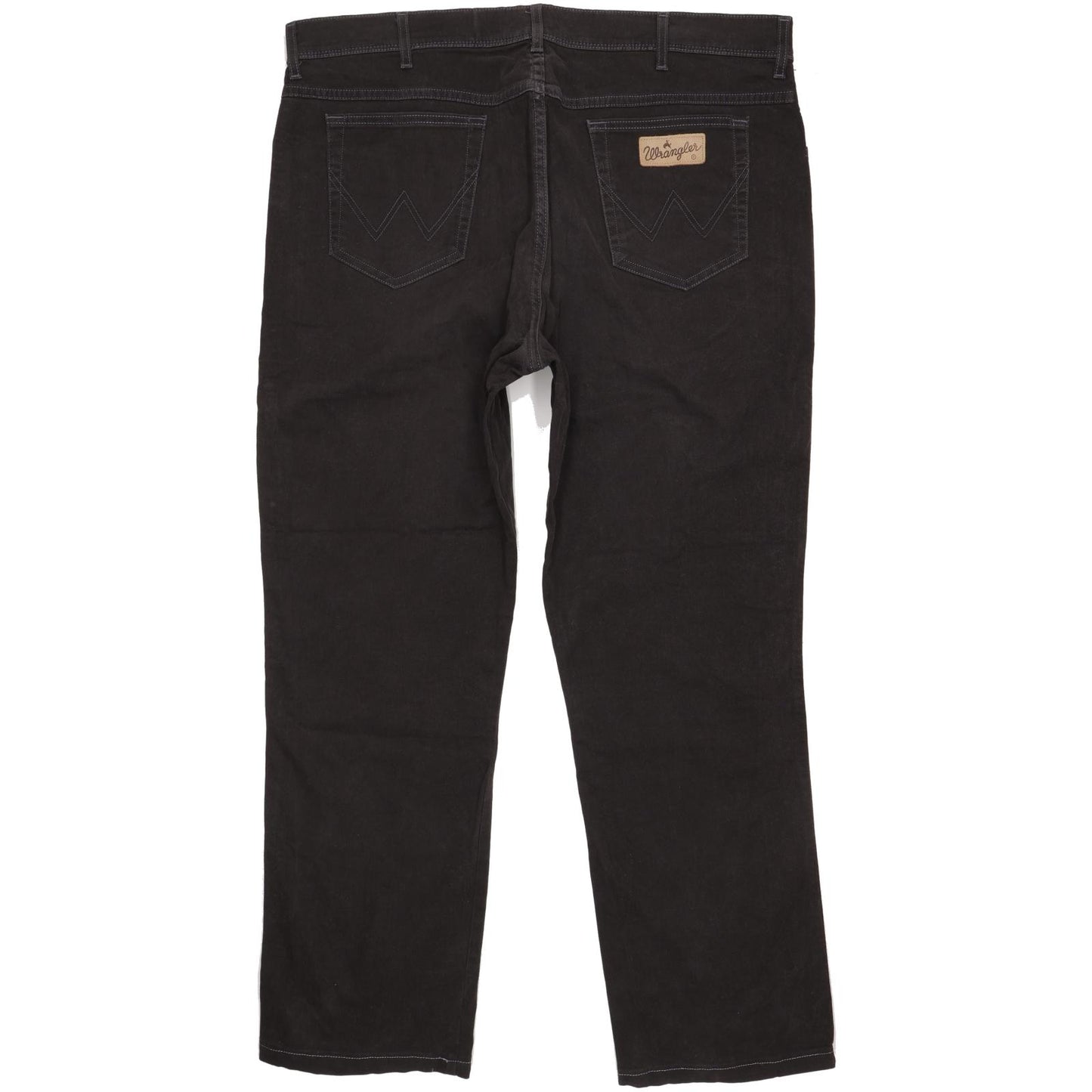 Wrangler Texas Men Black Straight Regular Stretch Jeans W40 L31