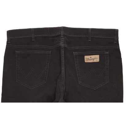 Wrangler Texas Men Black Straight Regular Stretch Jeans W40 L31