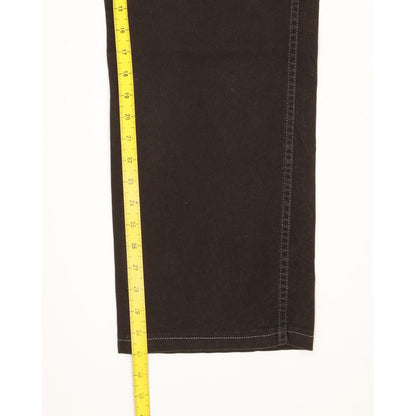 Wrangler Texas Men Black Straight Regular Stretch Jeans W40 L31
