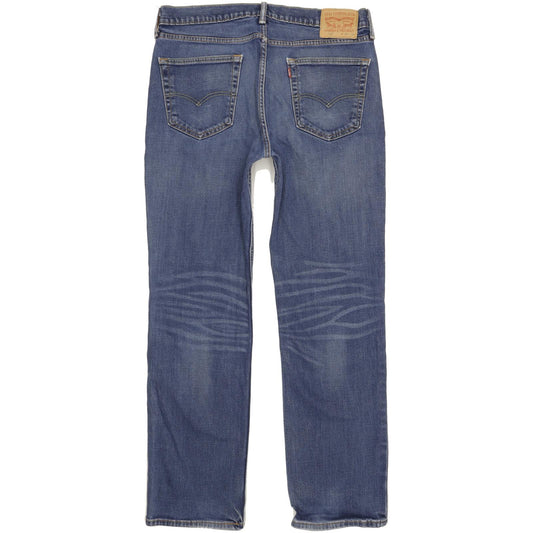 Levi's 514 Men Blue Straight Slim Stretch Jeans W36 L33