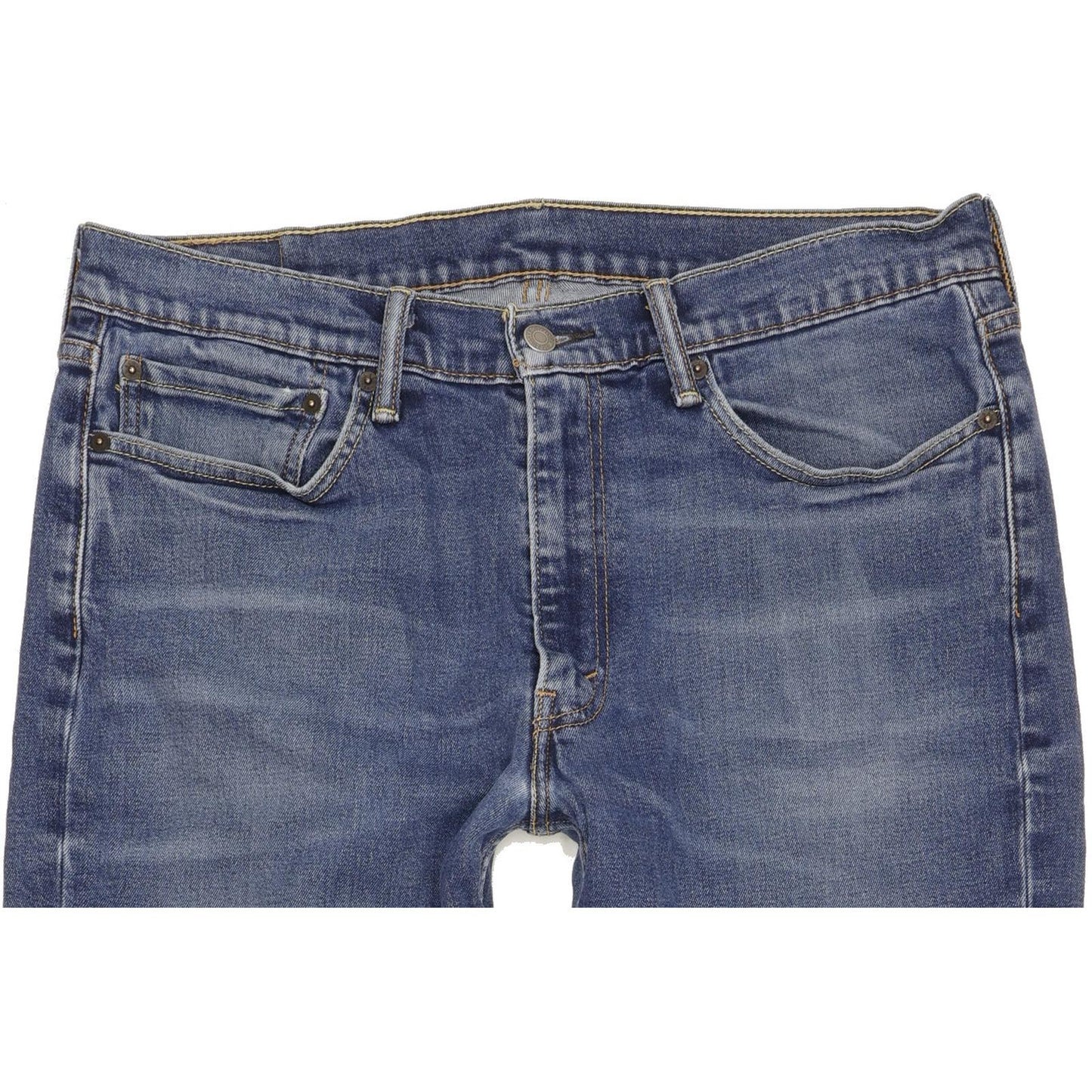 Levi's 514 Men Blue Straight Slim Stretch Jeans W36 L33