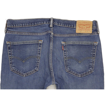 Levi's 514 Men Blue Straight Slim Stretch Jeans W36 L33