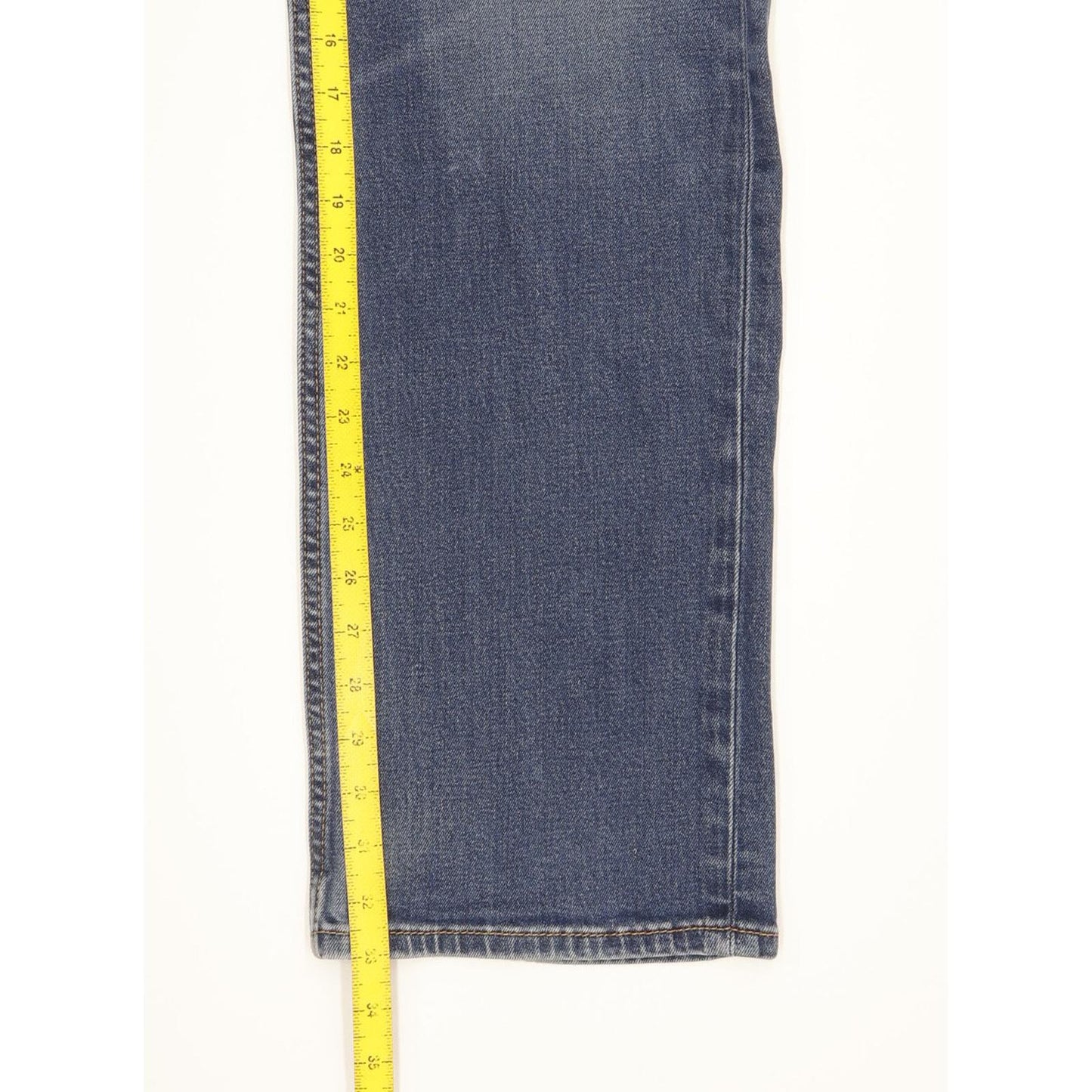 Levi's 514 Men Blue Straight Slim Stretch Jeans W36 L33