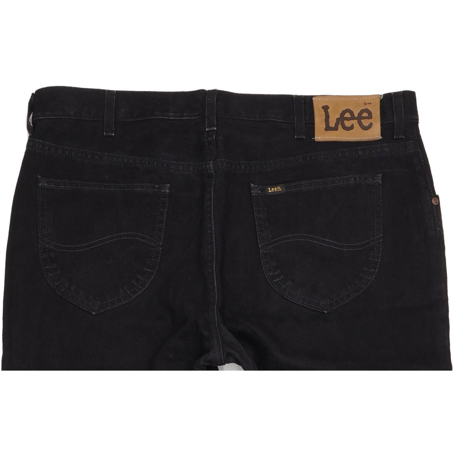 Lee Phoenix Men Black Straight Regular Jeans W39 L31