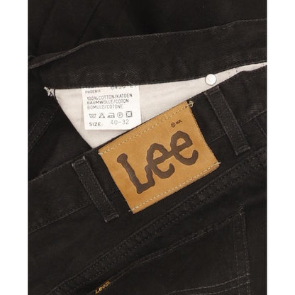 Lee Phoenix Men Black Straight Regular Jeans W39 L31