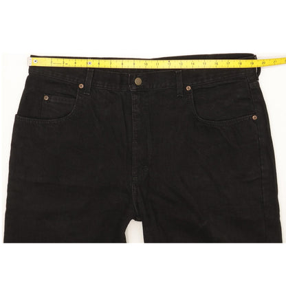 Lee Phoenix Men Black Straight Regular Jeans W39 L31