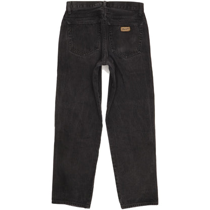 Wrangler Indiana Men Black Straight Regular Jeans W31 L30