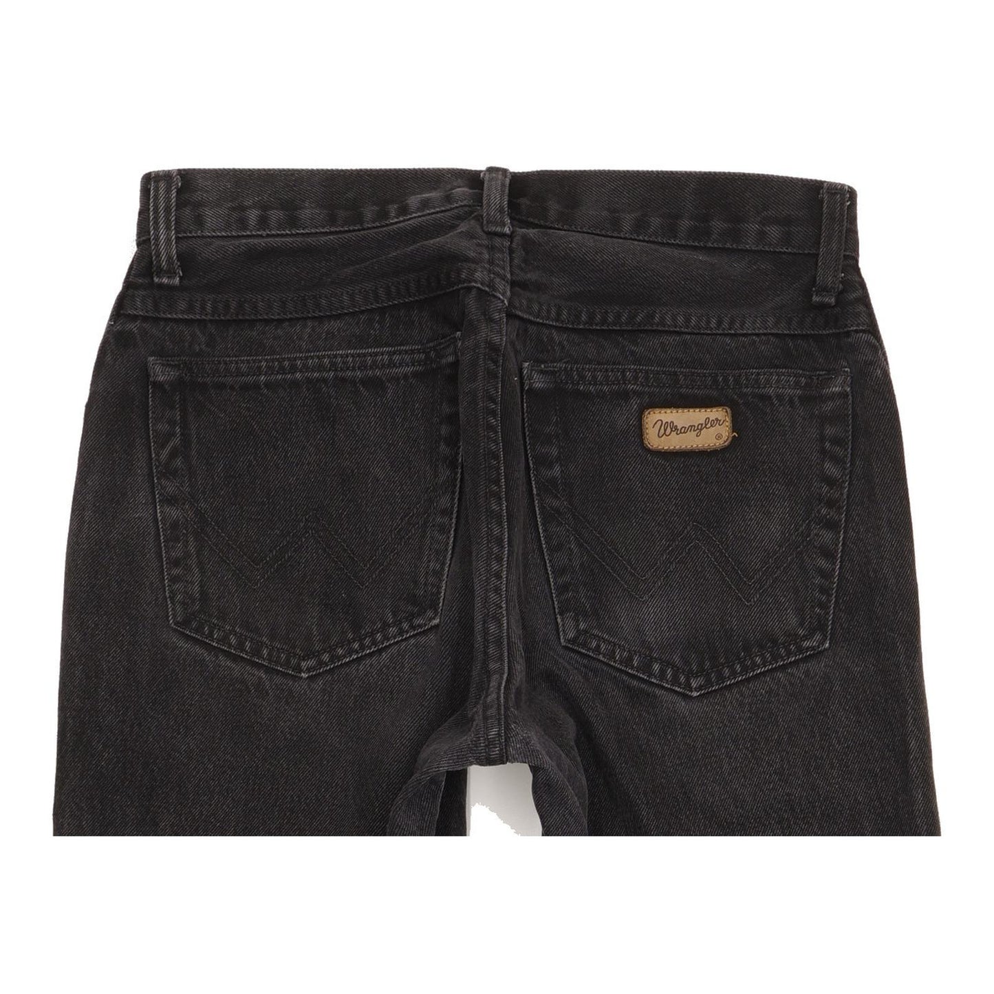 Wrangler Indiana Men Black Straight Regular Jeans W31 L30