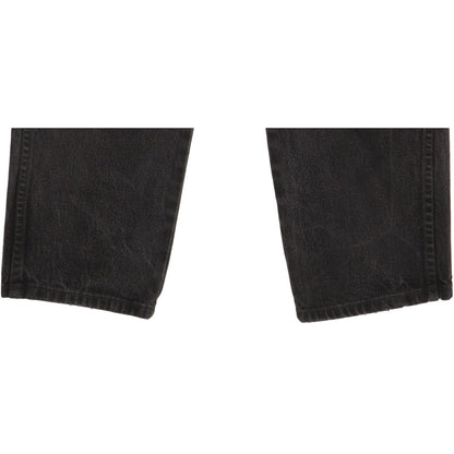 Wrangler Indiana Men Black Straight Regular Jeans W31 L30