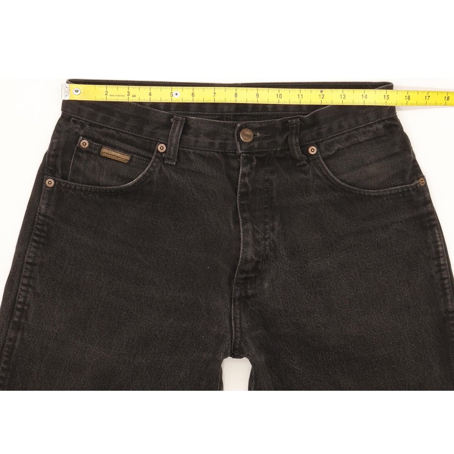 Wrangler Indiana Men Black Straight Regular Jeans W31 L30
