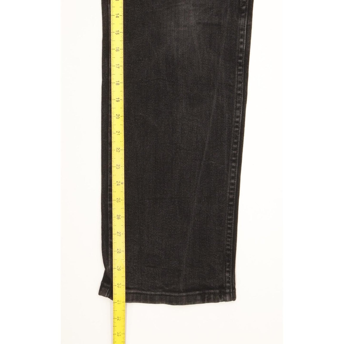 Wrangler Texas Men Black Straight Regular Stretch Jeans W34 L31