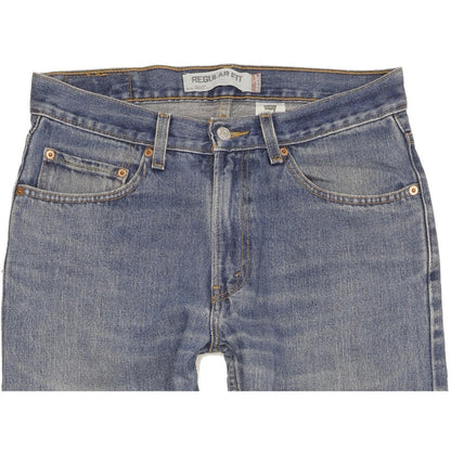 Levi's 505 Men Blue Straight Regular Jeans W32 L29