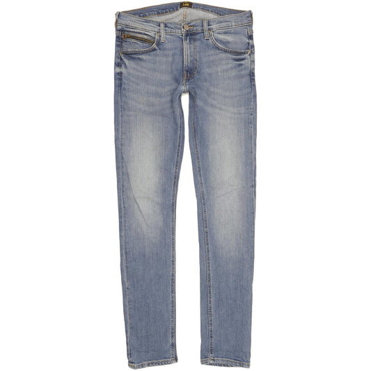 Lee Luke Men Blue Skinny Slim Stretch Jeans W30 L34