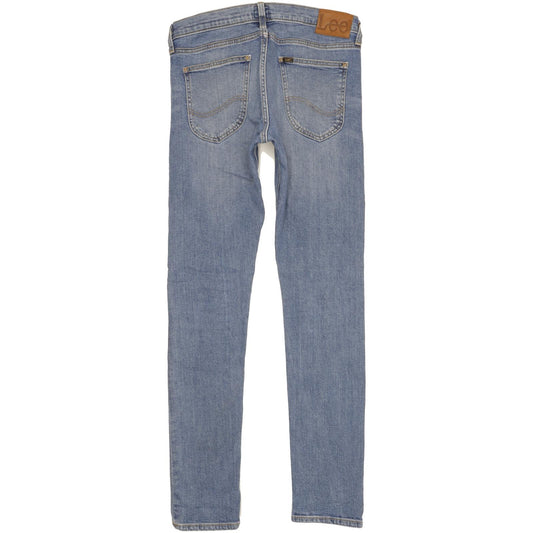 Lee Luke Men Blue Skinny Slim Stretch Jeans W30 L34