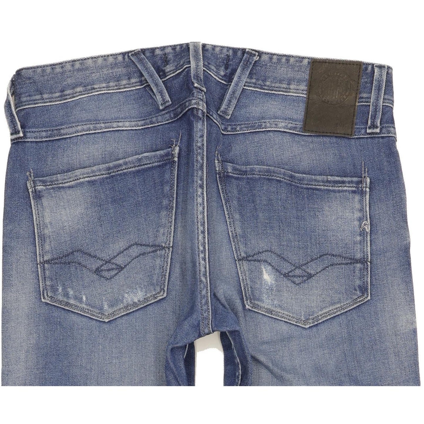 Replay Anbass Men Blue Skinny Slim Stretch Jeans W30 L31