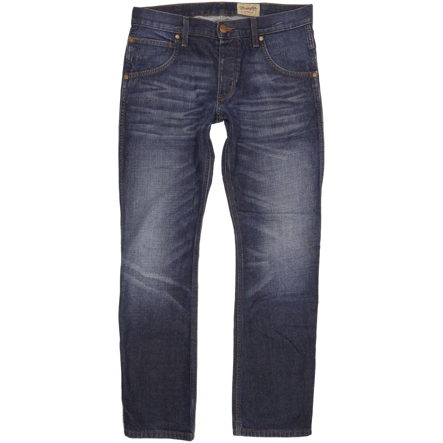 Wrangler Spencer Men Blue Straight Regular Jeans W32 L31
