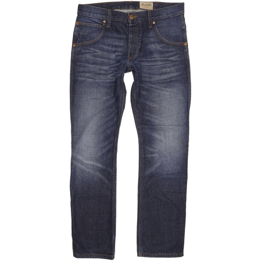 Wrangler Spencer Men Blue Straight Regular Jeans W32 L31