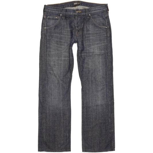 Lee Flint Men Blue Straight Regular Jeans W33 L31
