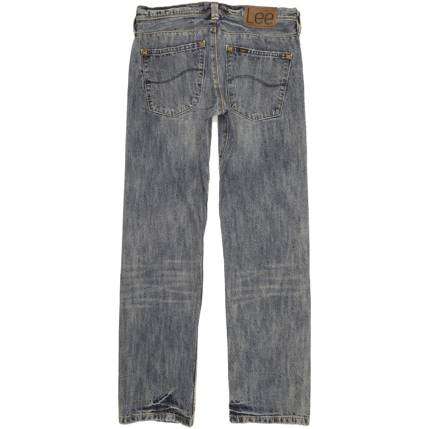Lee Ripley Men Blue Straight Regular Jeans W33 L34