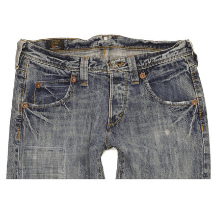 Lee Ripley Men Blue Straight Regular Jeans W33 L34