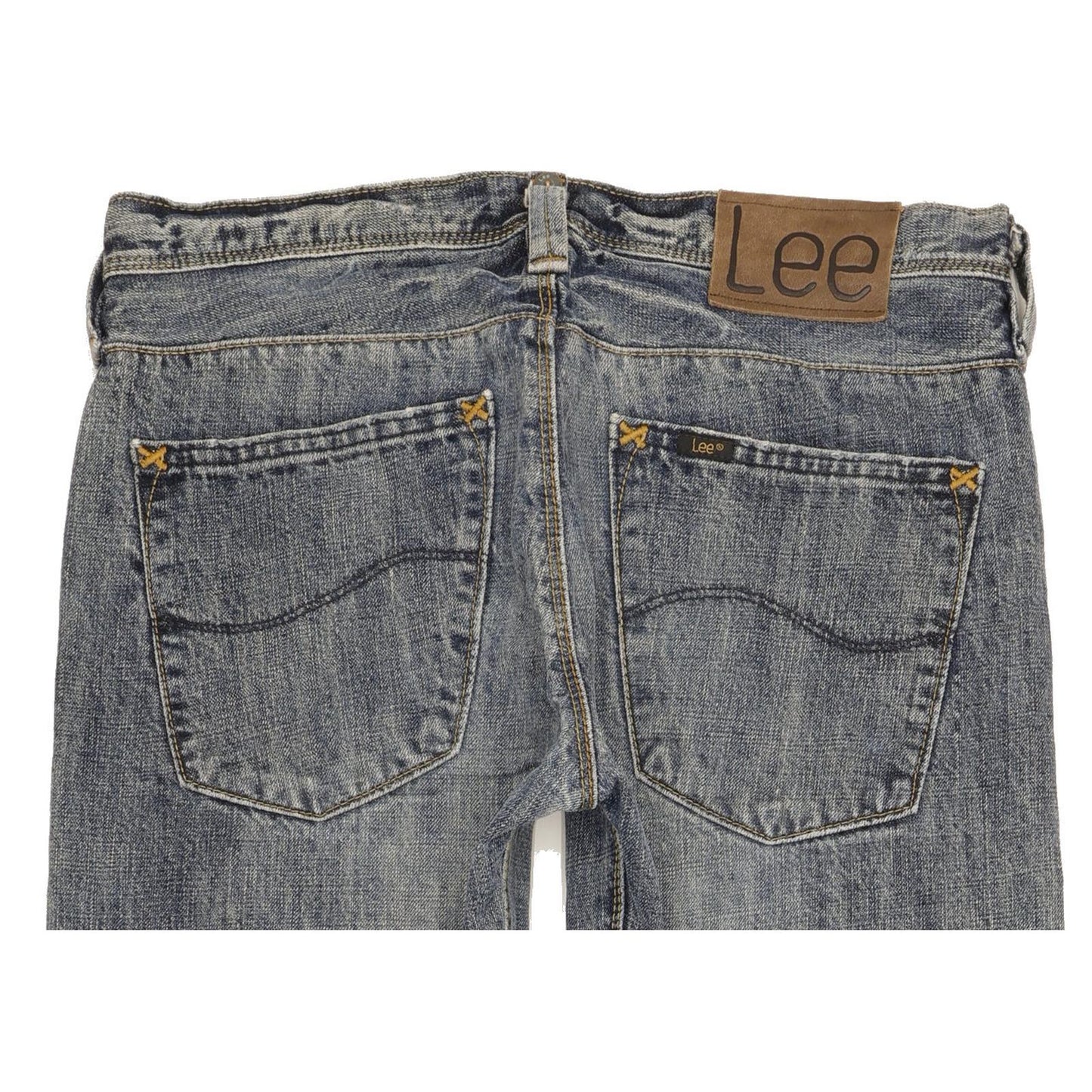 Lee Ripley Men Blue Straight Regular Jeans W33 L34