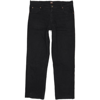 Lee Brooklyn Men Black Straight Regular Stretch Jeans W36 L31
