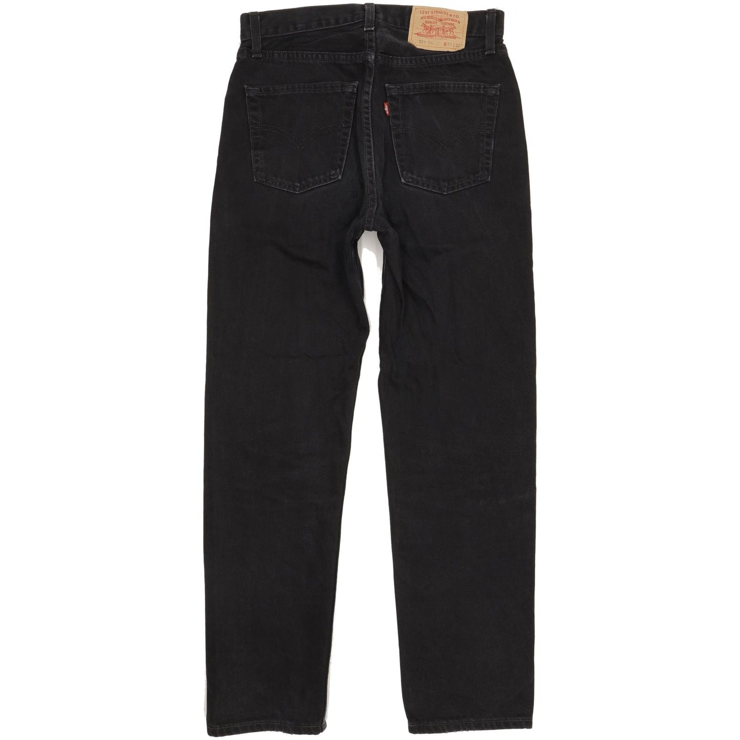 Levi's 521 Men Black Straight Regular Jeans W31 L30