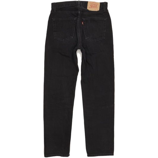 Levi's 521 Men Black Straight Regular Jeans W31 L30