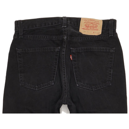 Levi's 521 Men Black Straight Regular Jeans W31 L30