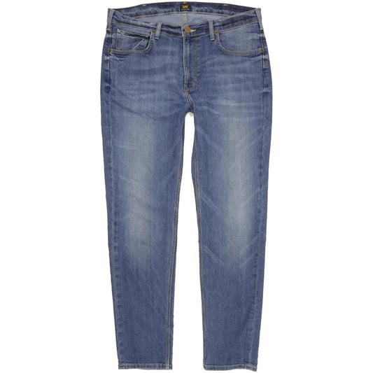 Lee Arvin Men Blue Tapered Slim Stretch Jeans W36 L31