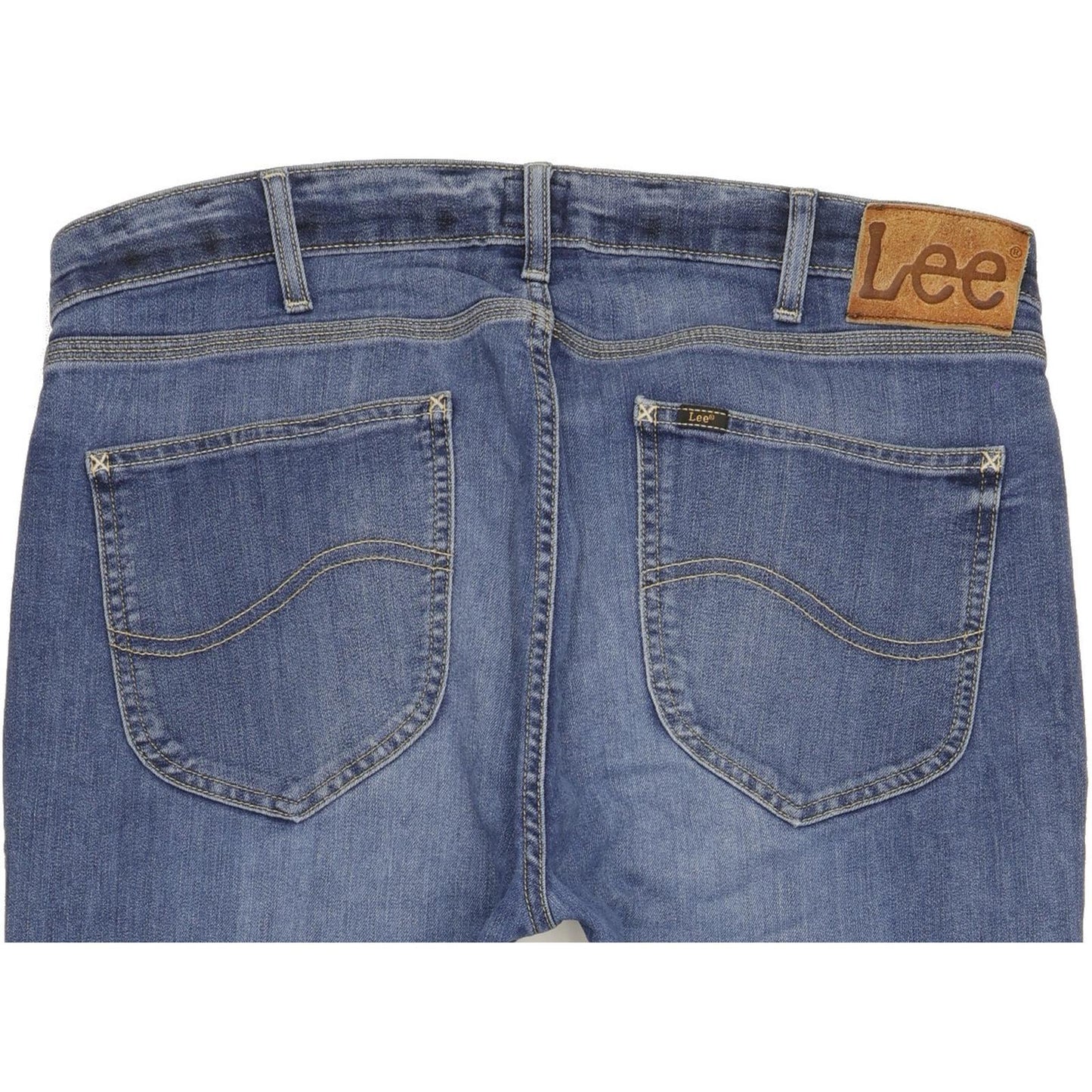 Lee Arvin Men Blue Tapered Slim Stretch Jeans W36 L31