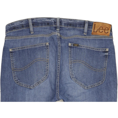 Lee Arvin Men Blue Tapered Slim Stretch Jeans W36 L31