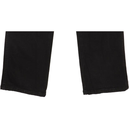Wrangler Durable Quality Men Black Straight Regular Stretch Jeans W33 L32