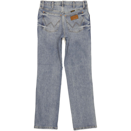 Wrangler Texas Men Blue Straight Regular Stretch Jeans W31 L32