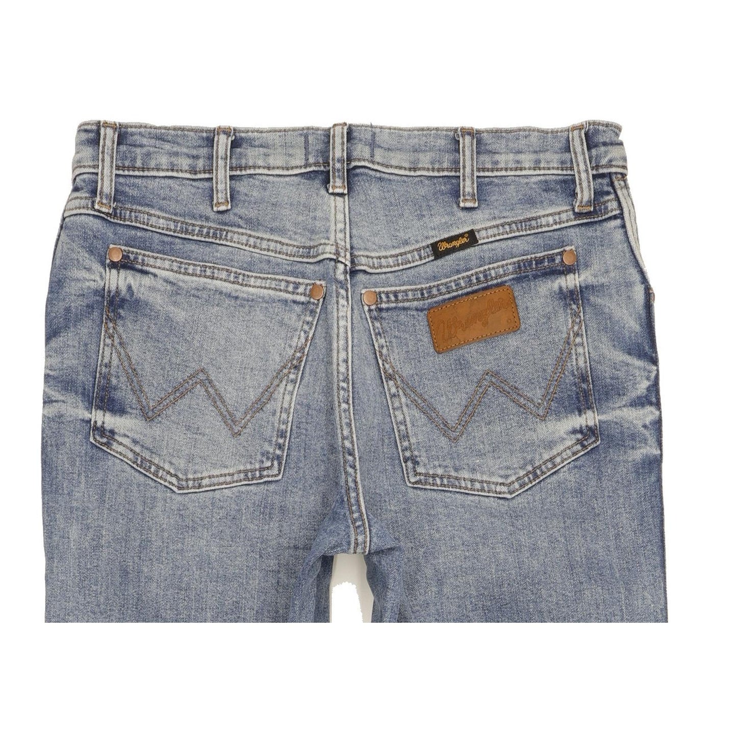 Wrangler Texas Men Blue Straight Regular Stretch Jeans W31 L32