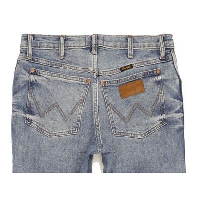 Wrangler Texas Men Blue Straight Regular Stretch Jeans W31 L32