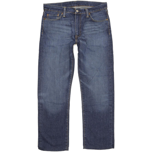 Levi's 504 Men Blue Straight Regular Jeans W33 L29