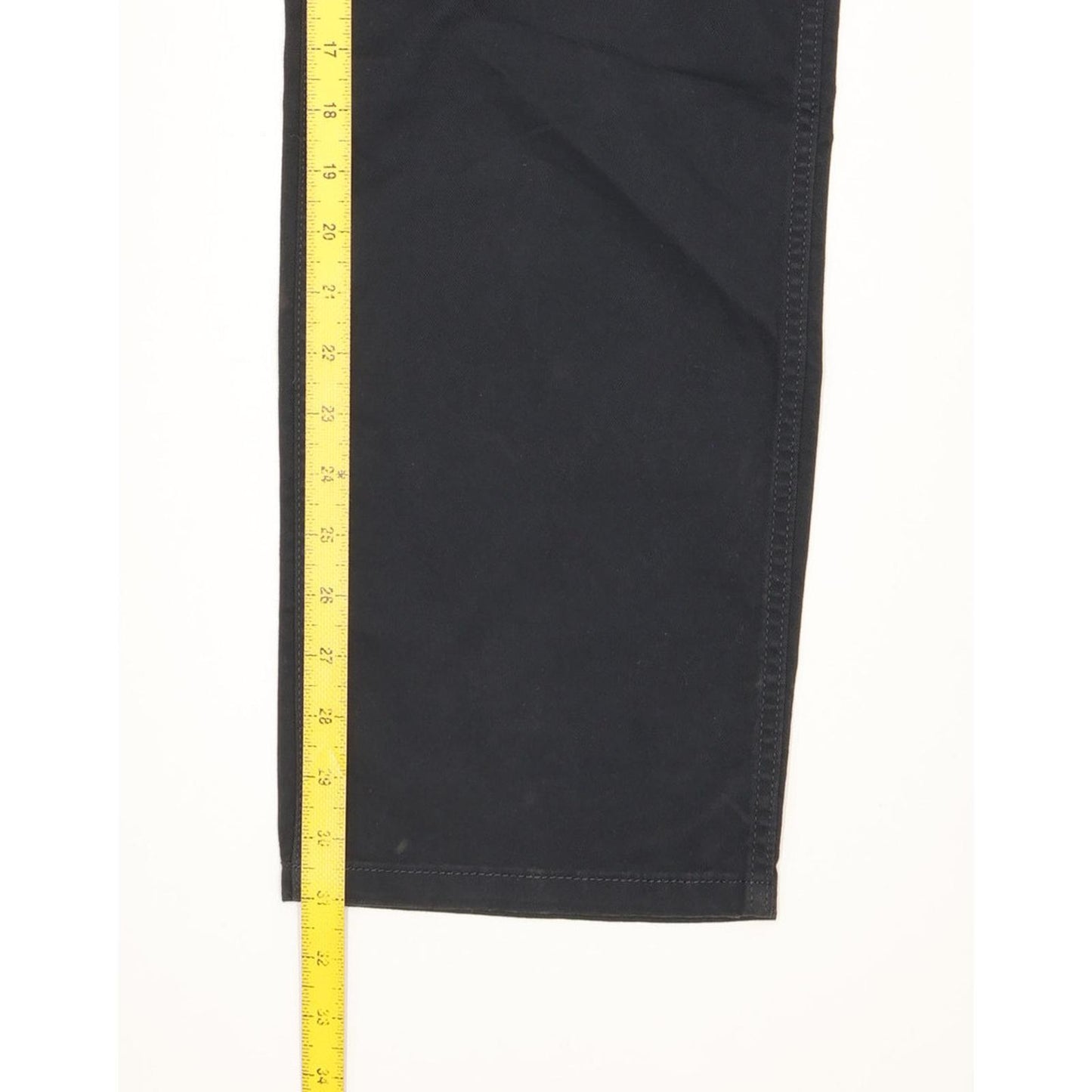 Wrangler Greensboro Men Navy Straight Regular Stretch Jeans W38 L31