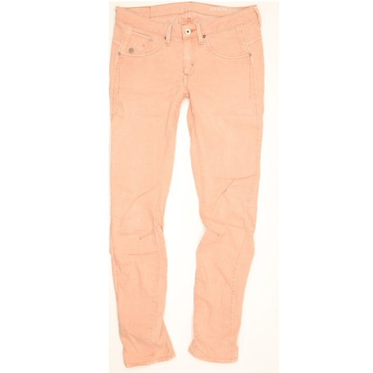 G-Star Arc 3D  Women Pink Skinny Slim Stretch Jeans W28 L30