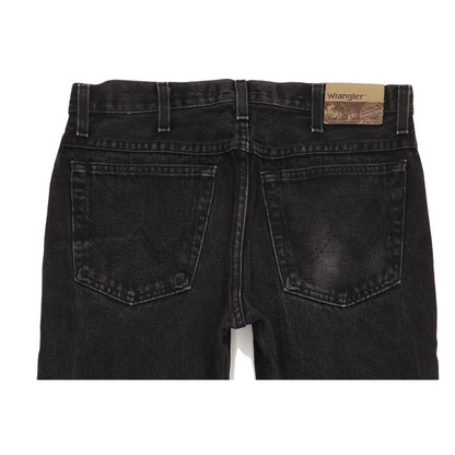 Wrangler Men Black Straight Regular Jeans W33 L33